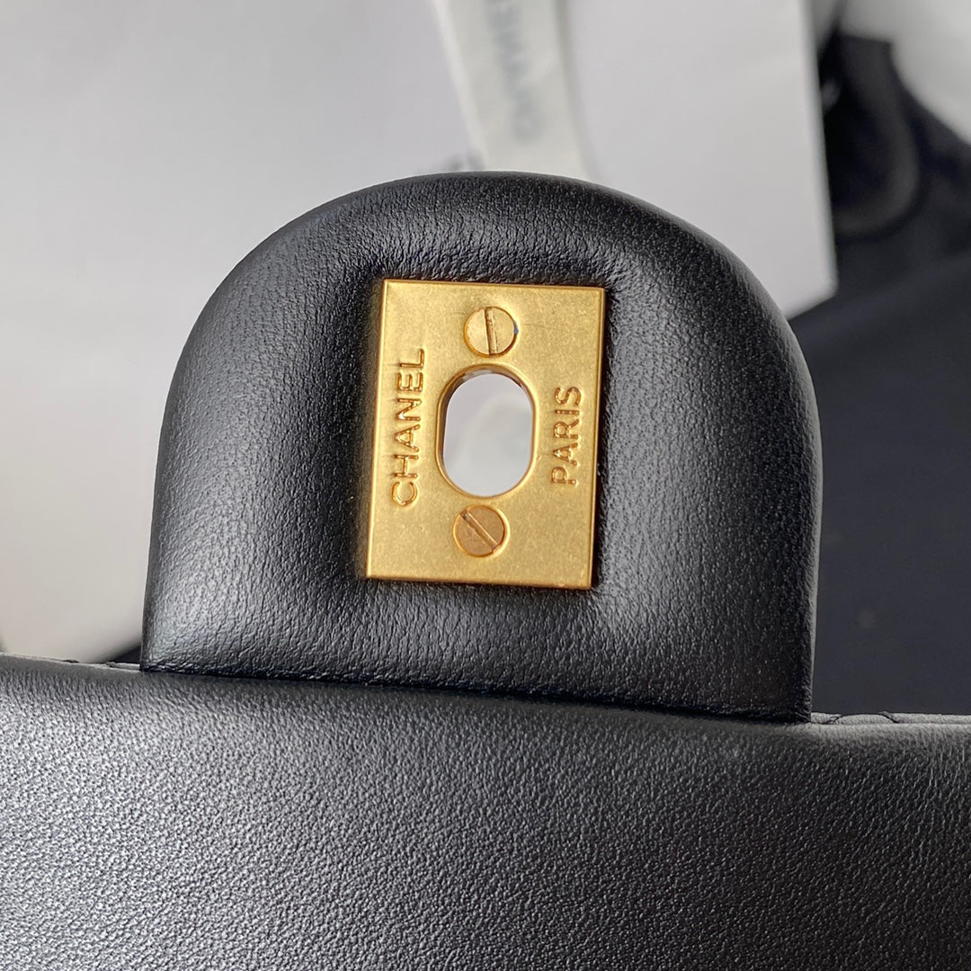 Chanel CF square with golden ball 1786