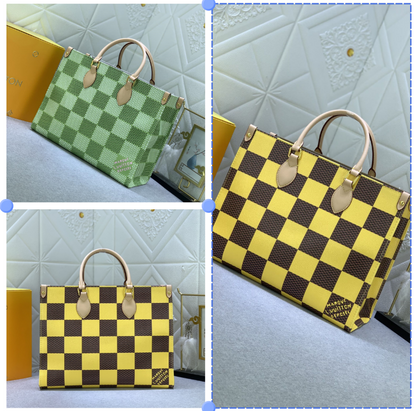 【LOUIS VUITTON】LV 新品ONTHEGO ミディアム ハンドバッグ