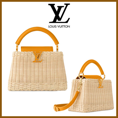 《人気のかごバッグ★》LouisVuittonハンドバッグカプシーヌ BB M24976