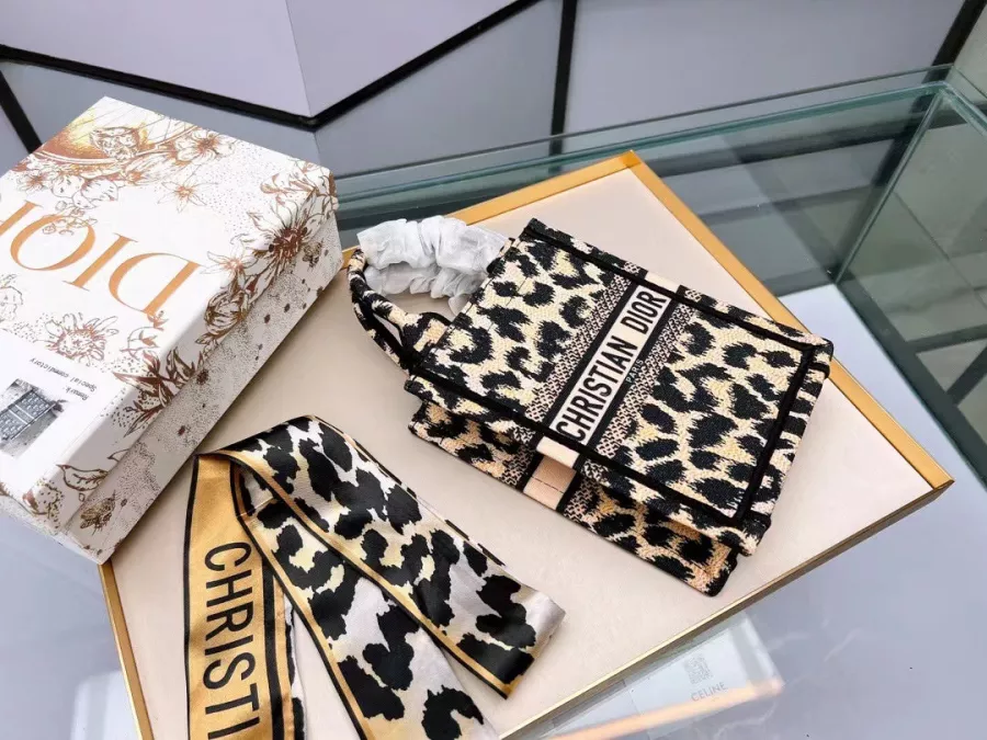 D1ORミニトートバッグ Dパターン ファッションタイガーパターン【送料無料】