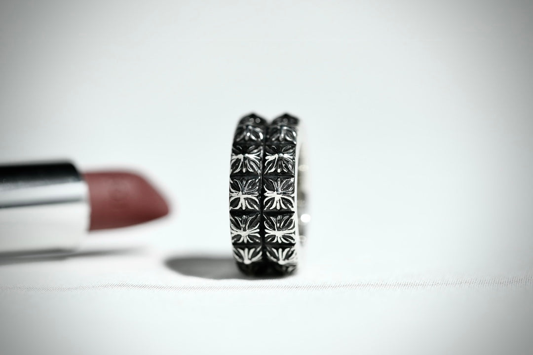 【Chrome Hearts】 男性と女性のためのクロエハートファッションパーソナリティリング