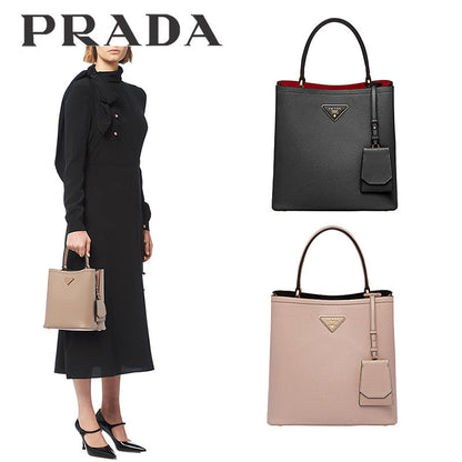 PRADA パニエ サフィアーノレザーバッグ　1BA212 2ERX F0LJ4