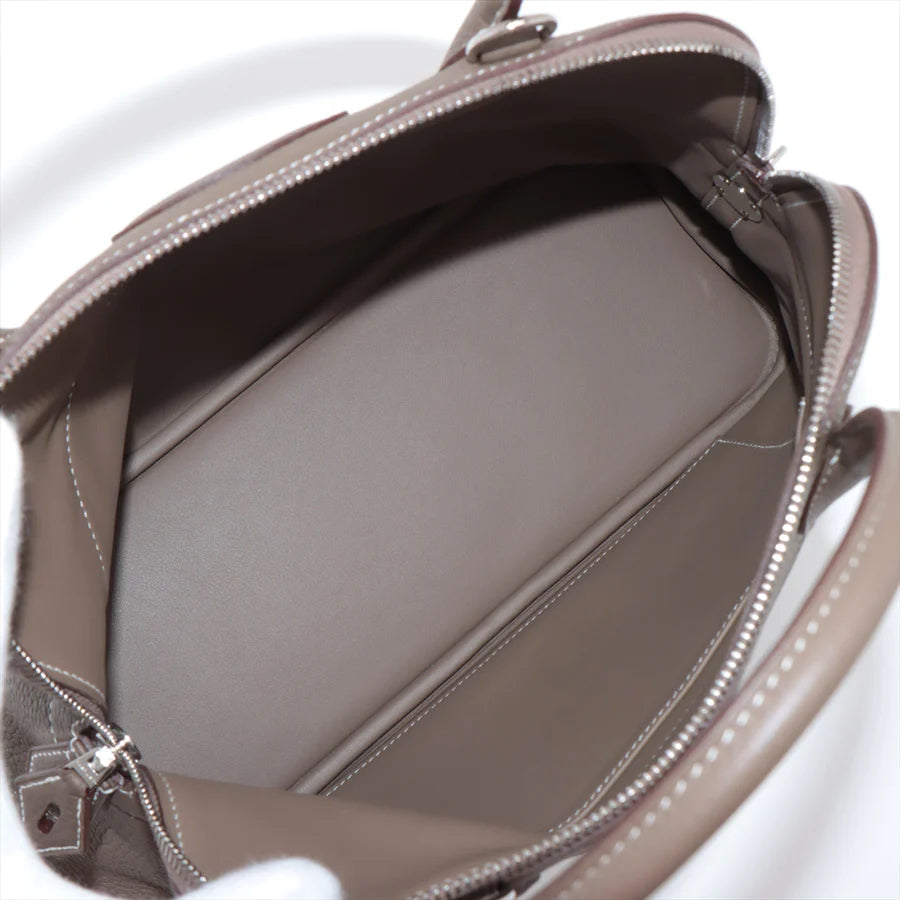 エルメス ボリード31 トリヨンクレマンス エトゥープ シルバー金具