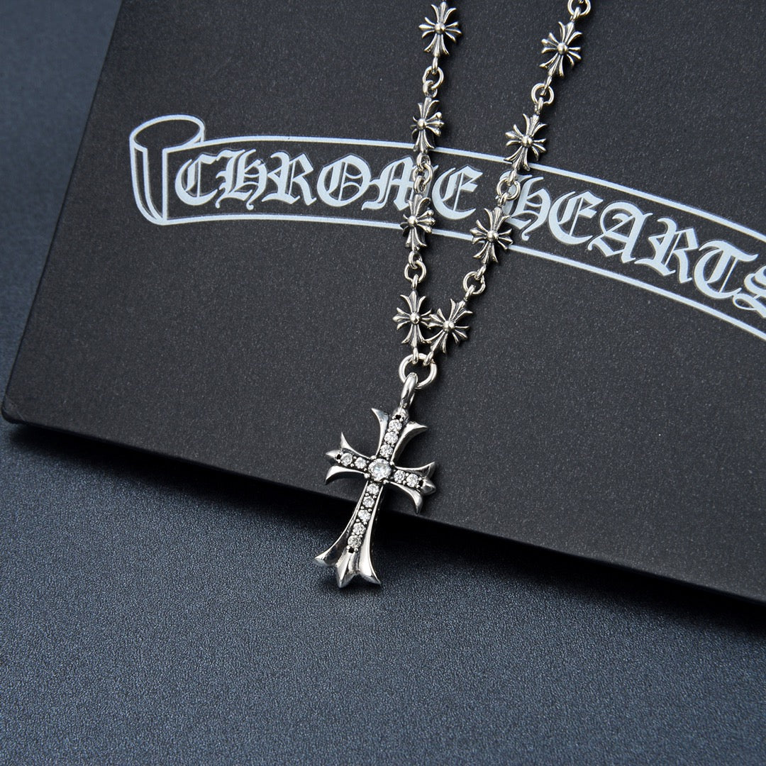 【Chrome Hearts】ネックレス、新しいネックレス万能シンプルファッションオーナメント 60cm