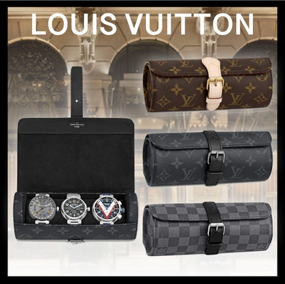 ３色展開【Louis Vuitton】エテュイ・3 モントル 腕時計ケース♪ N41137 M47530 M43385