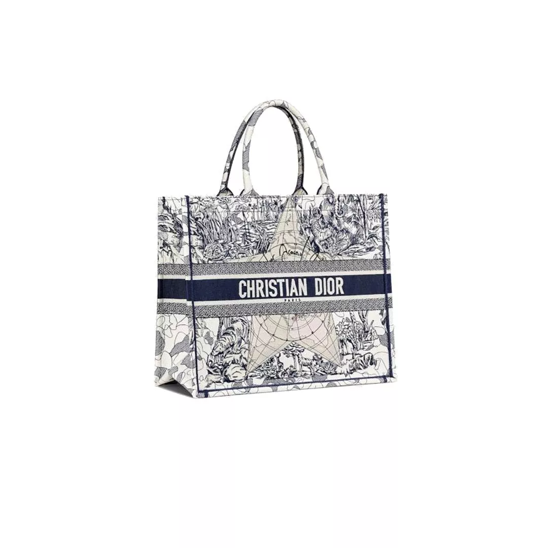 【DIOR】セレブ芸能人御用達・国内発 BOOK TOTE Dior Around the World バッグ