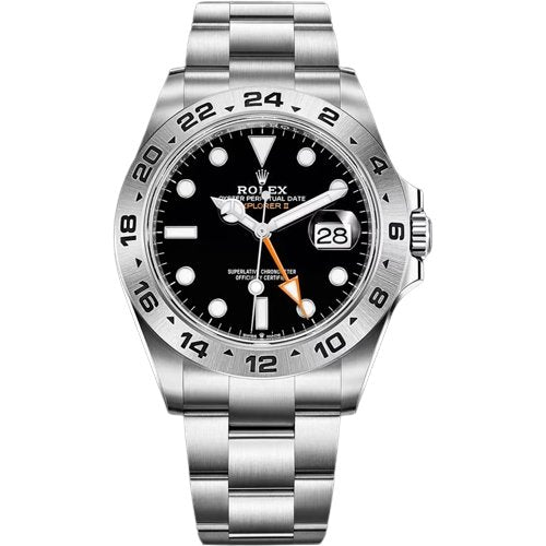 ロレックス エクスプローラーII ブラックROLEX EXPLORER II 216570