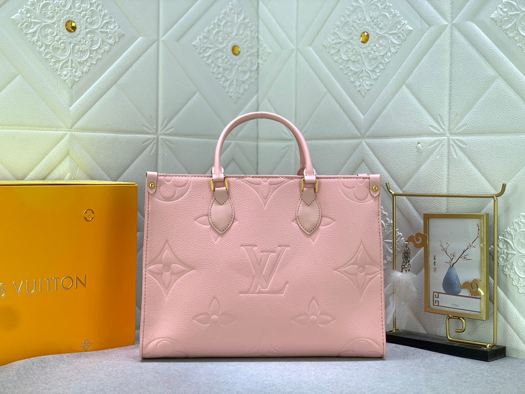 【LOUIS VUITTON】LV 新品ONTHEGO ミディアム ハンドバッグ
