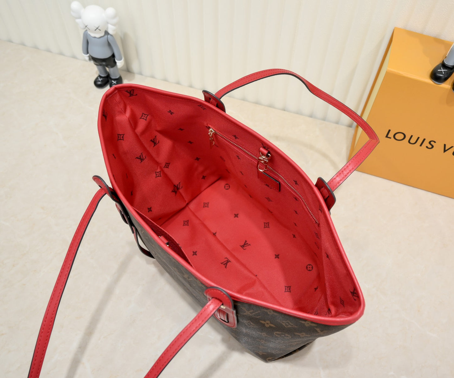 Louis Vuitton 新しいポータブル 58111 ショッピング バッグ