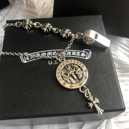 Chrome Hearts クロムハーツ エンジェルメダル ネックレス