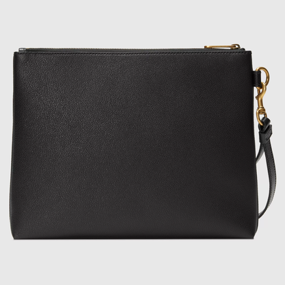 GG Printシリーズ皮革ハンドバッグ