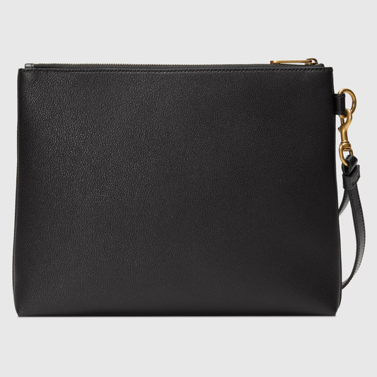 GG Printシリーズ皮革ハンドバッグ