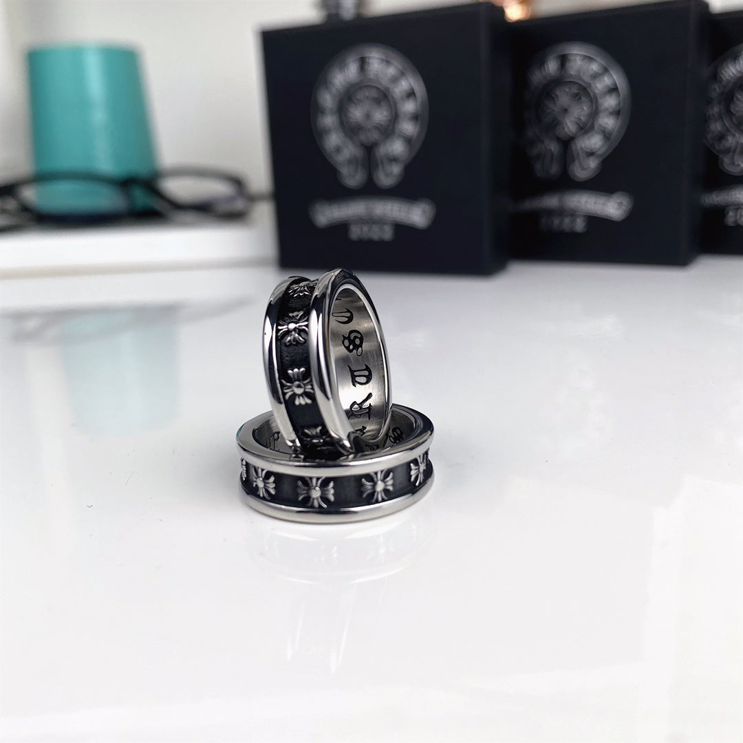 Chrome Hearts(クロムハーツ)クロスカービングリング