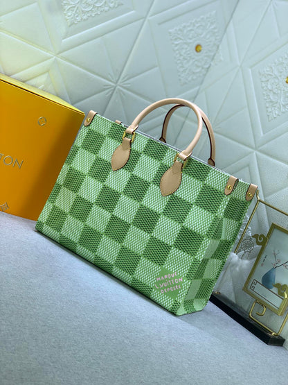 【LOUIS VUITTON】LV 新品ONTHEGO ミディアム ハンドバッグ