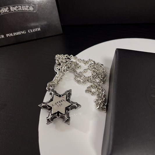 【CHROME HEARTS】ネックレス、新しいネックレス万能シンプルファッションオーナメント