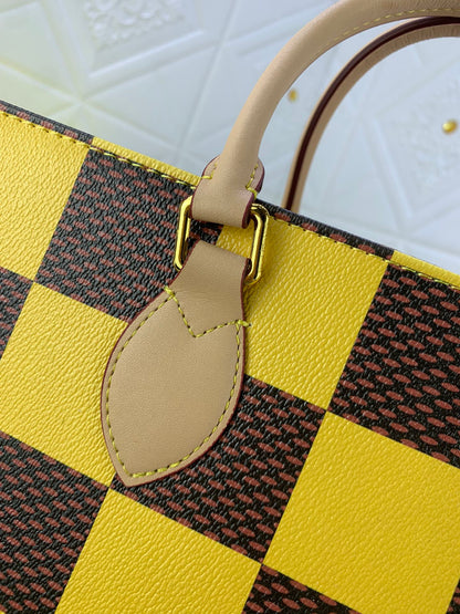 【LOUIS VUITTON】LV 新品ONTHEGO ミディアム ハンドバッグ