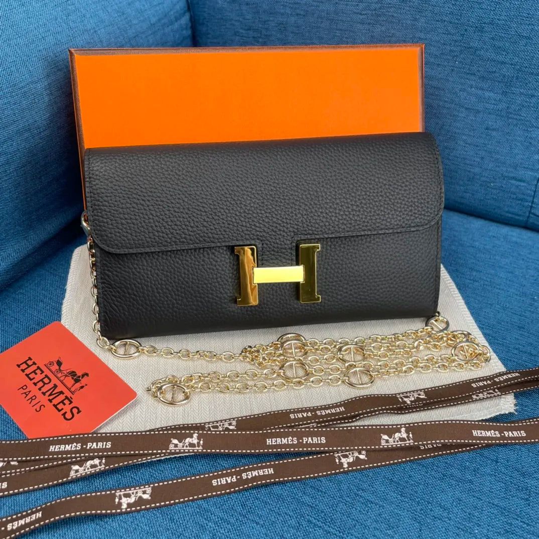 HERMÈS ショルダー & 長財布 11カラー 22X11CM