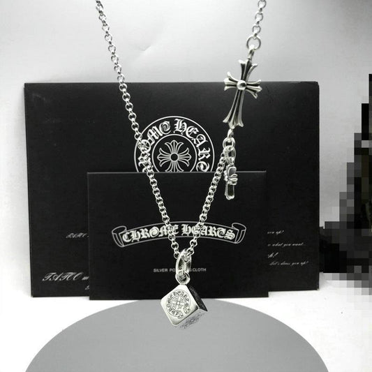 【Chrome Hearts 】クロムハーツ ダイスペンダント ネックレス