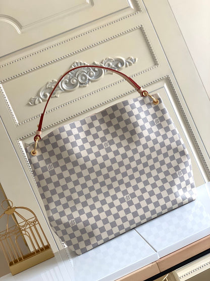 【Louis Vuitton】ヴィトン財布に合うトートバッグモノグラムダミエグレースフルPM【バッグ】