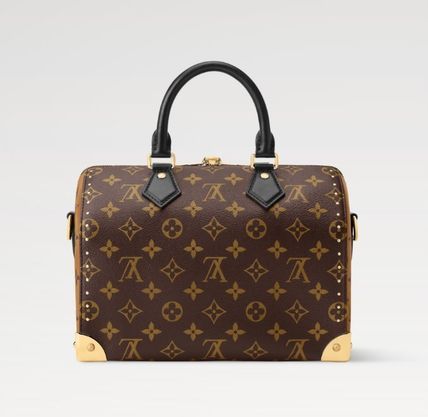 【国内発送】Louis Vuitton スピーディ トランク 25 バッグ｜モノグラム×トランクスタイル
