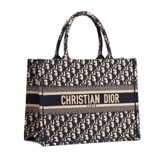 【DIOR】BOOK TOTE BAG 新木優子同項 セレブ芸能人御用達・国内発 Diorキャンバスブックトートバッグ