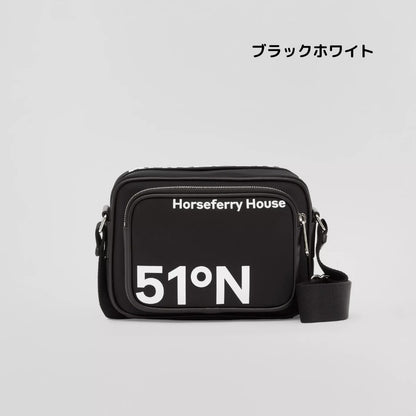 新作【BURBERRY】バーバリー プリント ナイロン ボディバッグ