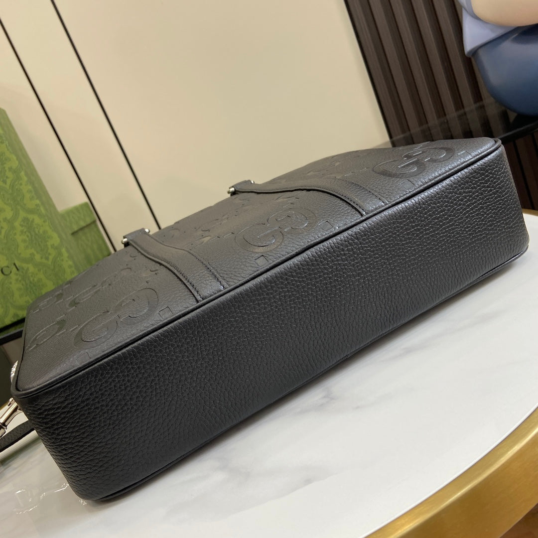 【 Gucci 旗艦店】スーパー ダブルG ブリーフケース