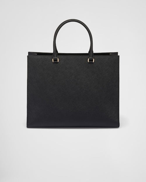 ★PRADA直営店★ラージ サフィアーノ レザー ハンドバッグ