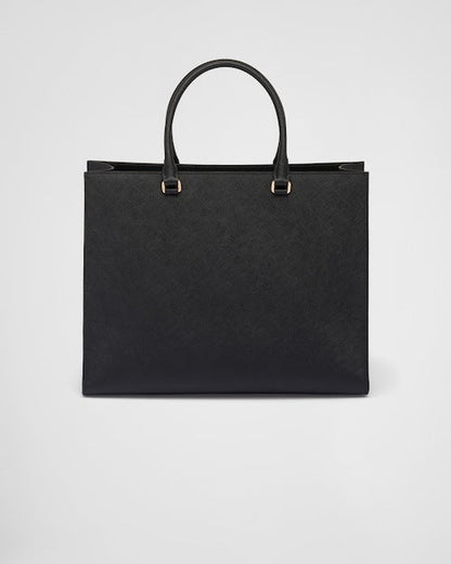 ★PRADA直営店★ラージ サフィアーノ レザー ハンドバッグ