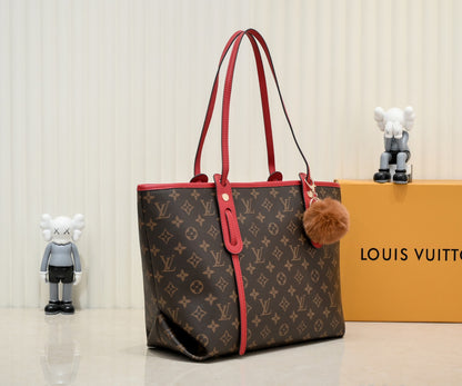 Louis Vuitton 新しいポータブル 58111 ショッピング バッグ