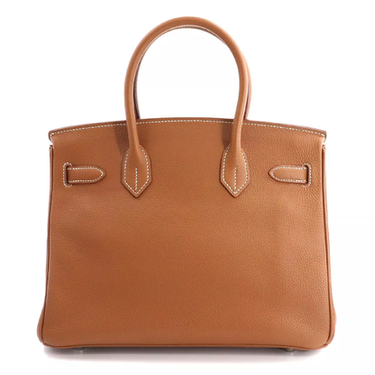 【HERMES】エルメス バーキン30　トゴ　ブラウン【中古·未使用】