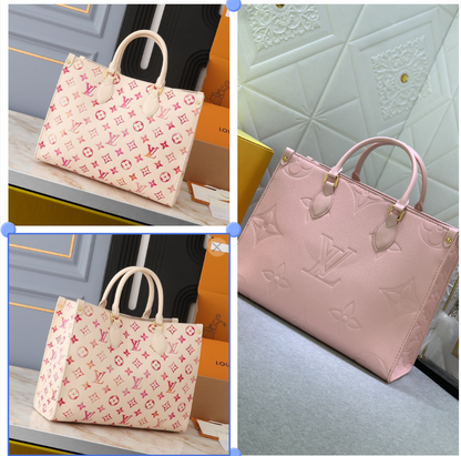 【LOUIS VUITTON】LV 新品ONTHEGO ミディアム ハンドバッグ