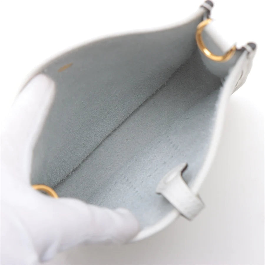 エルメス エブリンTPM トリヨンクレマンス ニューホワイト ゴールド金具