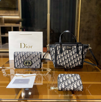 ♪直営店・公式Online♪Dior 30 MONTAIGNE NANO POUCH DHL配送3点セット お得