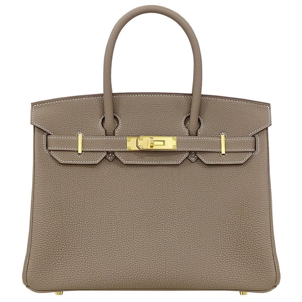【HERMES】エルメス バーキン 30cm トゴ ゴールド金具