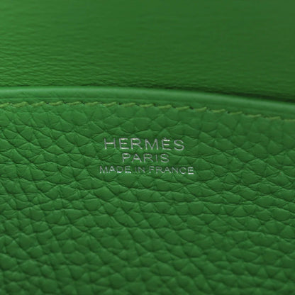 エルメス アルザン25 トリヨンクレマンス ヴェールユッカ シルバー金具