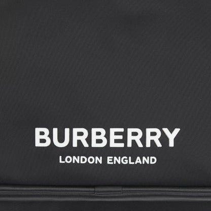 【BURBERRY】バーバリー ロゴ入り ナイロン ショルダーバッグ