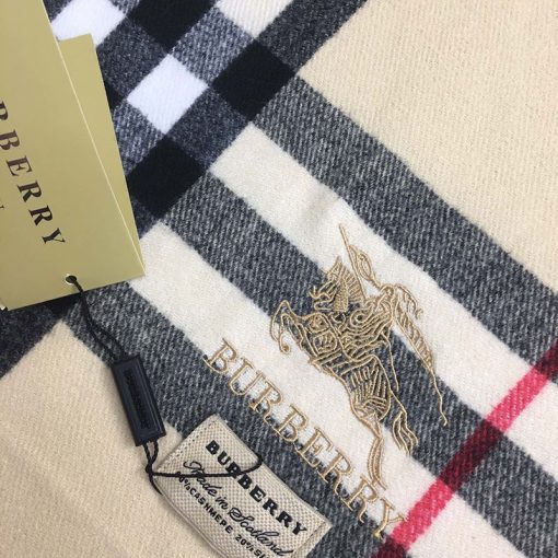 【Burberry】クラシック チェック カシミアスカーフ