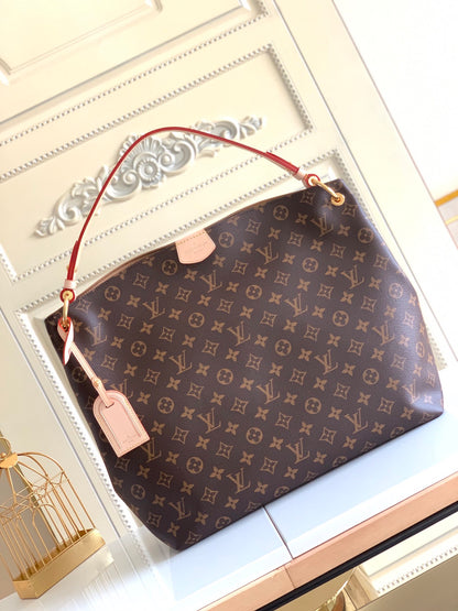 【Louis Vuitton】ヴィトン財布に合うトートバッグモノグラムダミエグレースフルPM【バッグ】