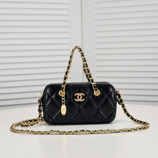 Chanel 23K gold coin chain bag-2 colors