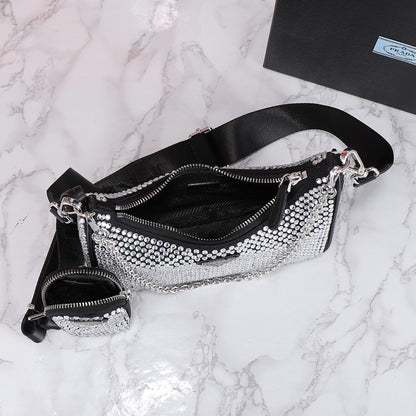 【PRADA 公式旗艦店】プラダ 斜めがけバッグ 当日出荷 好評に付き再入荷！22*16*6CM