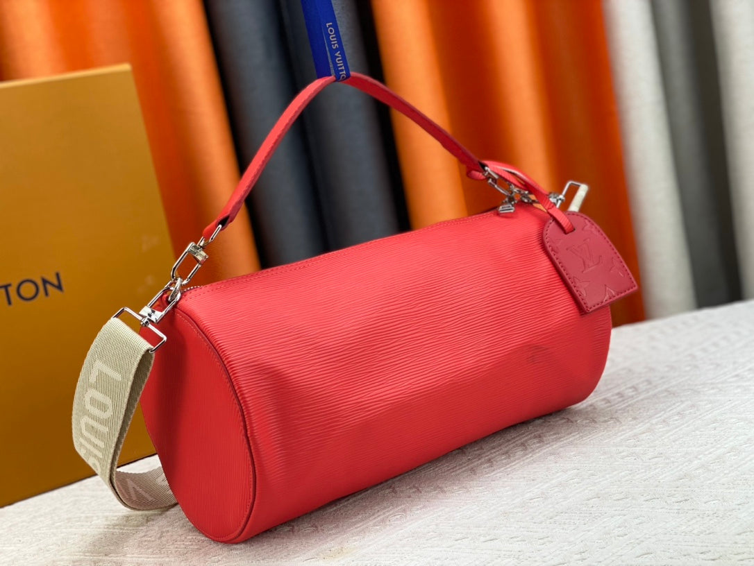 Louis Vuitton◇SoftPolochon ソフト筒型バッグ M46691