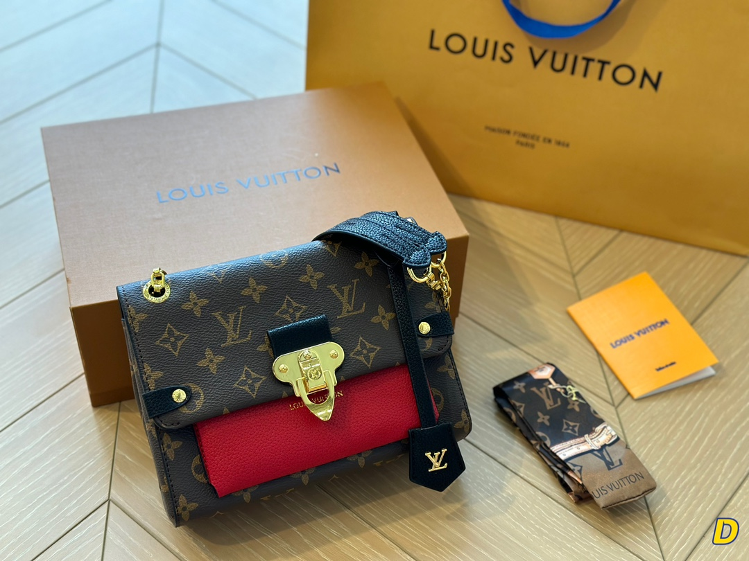 【LOUIS VUITTON】LV Vavin チェーンバッグ斜め掛けバッグ 2023