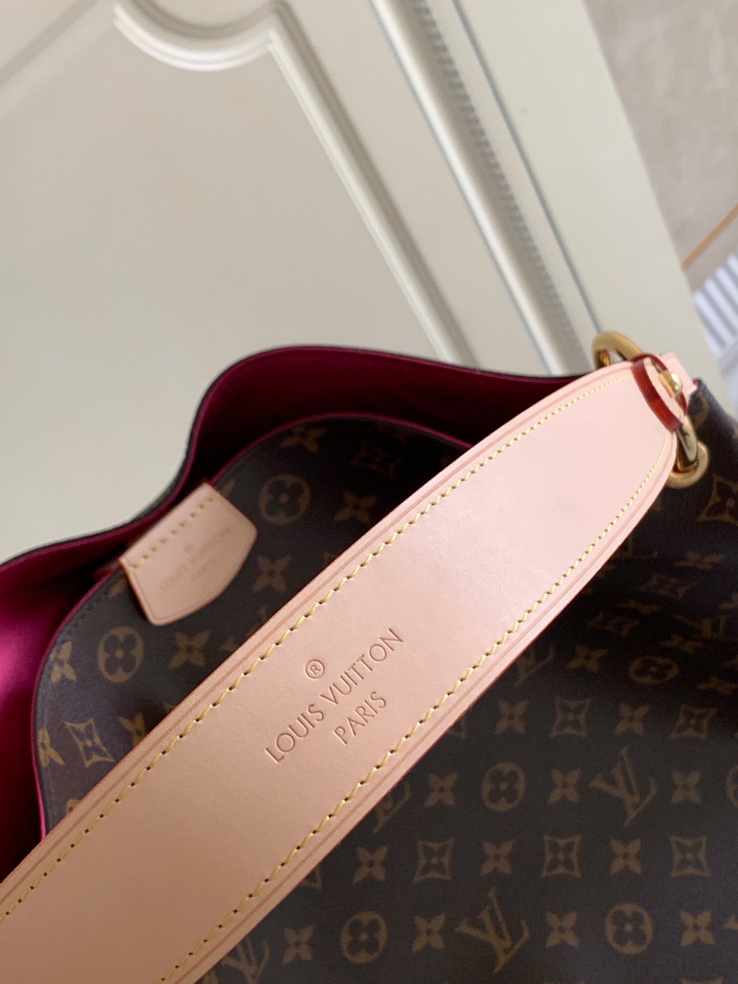 【Louis Vuitton】ヴィトン財布に合うトートバッグモノグラムダミエグレースフルPM【バッグ】