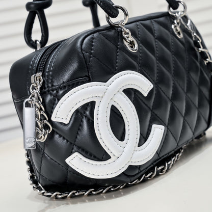 CHANEL A9117 SMALL bowling bag