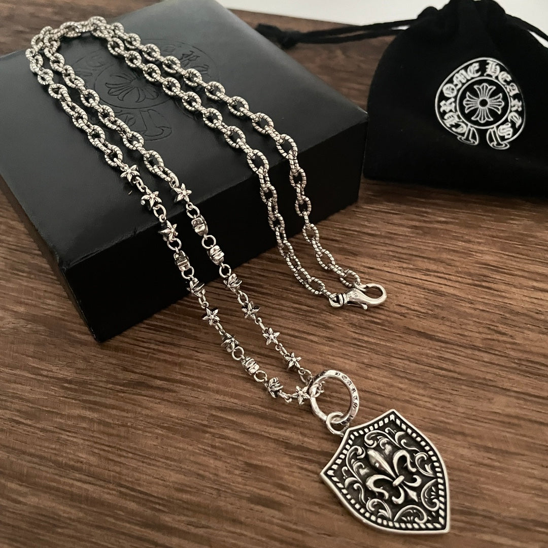 【CHROME HEARTS 】ネックレス、新しいネックレス万能シンプルファッションオーナメント