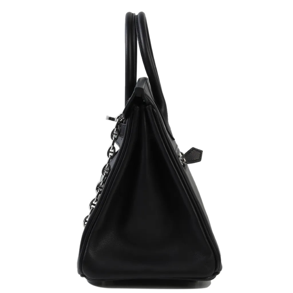 【新品】エルメス 限定版 バーキン ロック 25 ハンドバッグ