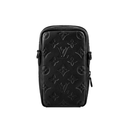 【収納力抜群】★Louis Vuitton ダブル・フォンポーチ ミニショルダ