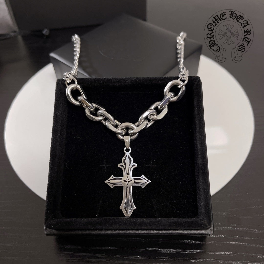 【CHROME HEARTS】ネックレス、新しいネックレス万能シンプルファッションオーナメント