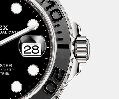 ヨットマスター 42 オイスター 42 mm ホワイトゴールド